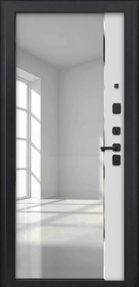 Входная дверь ДвериПРО Elfy ФЛЗ-618 белый матовый DPRO220901 внутренняя сторона