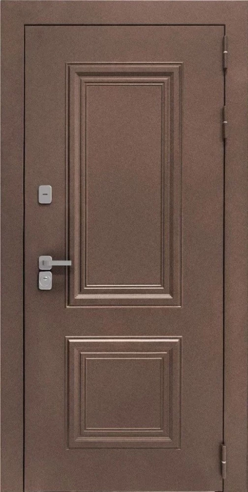 Входная дверь ДвериПРО Д-68 Эмаль L-2 (16мм, белая эмаль) DPRO196985 внешняя сторона