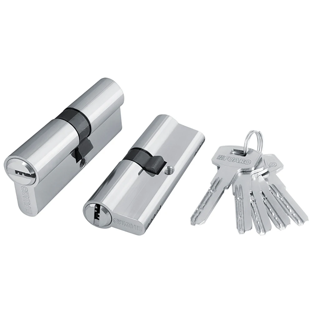 Фото Цилиндровый механизм (200 ZA/70) 2000ZAKey70(30+10+30) CP хром 5Key