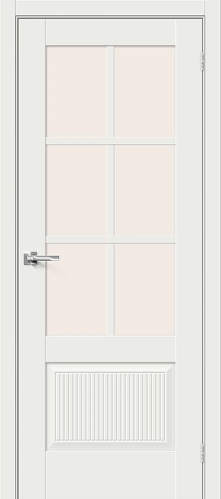 Фото Межкомнатная дверь Прима-13.Ф7.0.1 White Matt BR5118