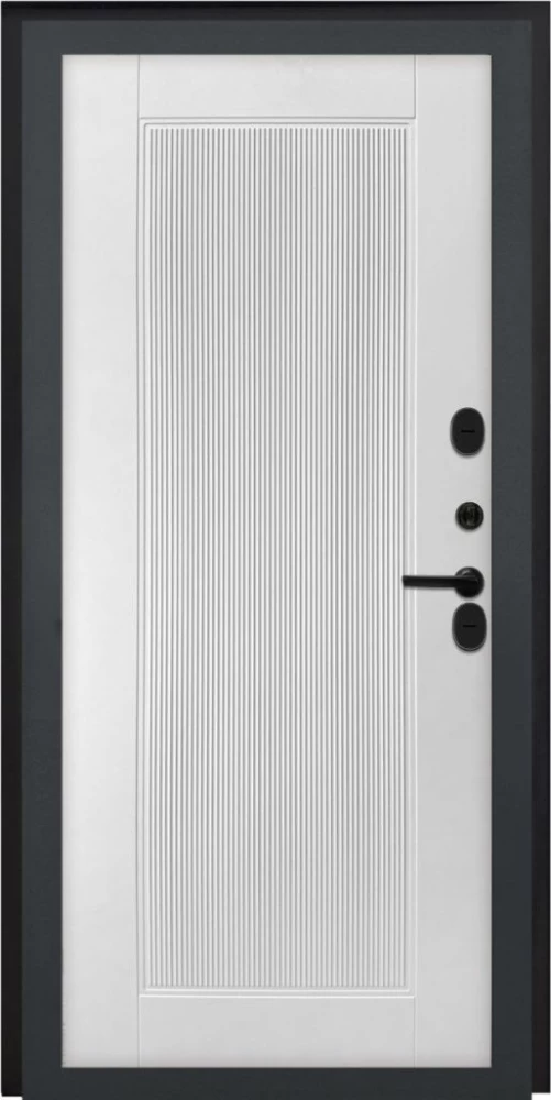 Входная дверь ДвериПРО Квадро ПВХ 10мм Астрод Velutto Bianco DPRO196740 внутренняя сторона