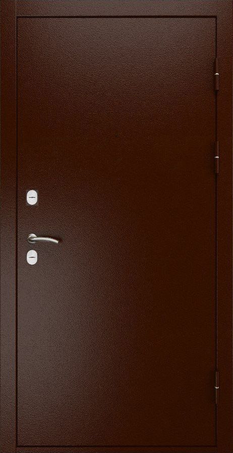 Входная дверь ДвериПРО L Термо Лаура-2 (16мм, светлый мореный дуб) DPRO196015 внешняя сторона