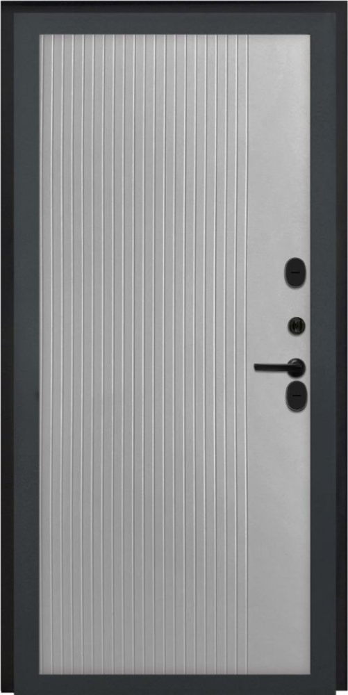 Входная дверь ДвериПРО Квадро ФЛ-790 Velutto Grigio DPRO196824 внутренняя сторона