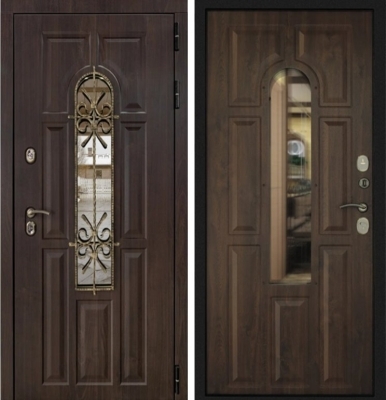 Дверь Лион Термо Орех Тёмный