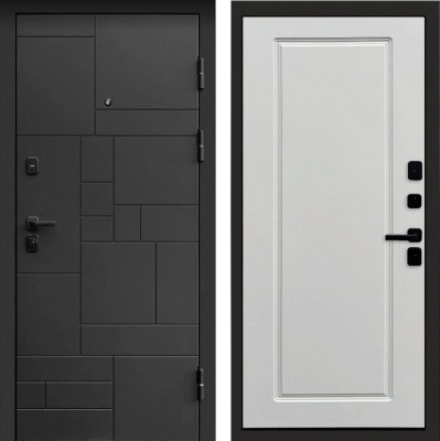 Дверь Термо-Доор КВАДРО BLACK Квартира